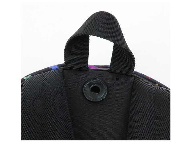 Autre Marque SAINT LAURENT PARIS Zaino City Canvas Leather Backpack Star Pattern 508548 - vista 7