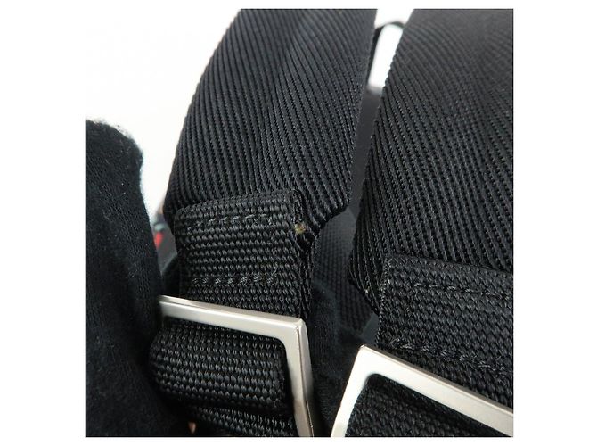 Autre Marque SAINT LAURENT PARIS Zaino City Canvas Leather Backpack Star Pattern 508548 - vista 8