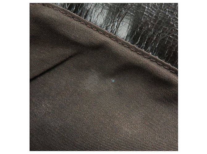 FENDI Ethonico Leder Tote Bag Schultertasche Braun 8BN157 - Ansicht 21