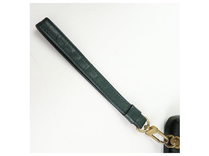 Louis Vuitton Taiga Baikal Clutch Bag Pouch Epicea M30184 - vista 14