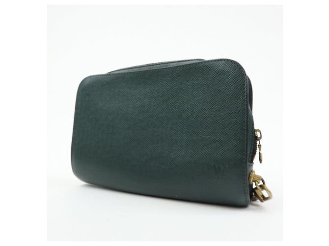 Louis Vuitton Taiga Baikal Clutch Bag Pouch Epicea M30184 - vista 3