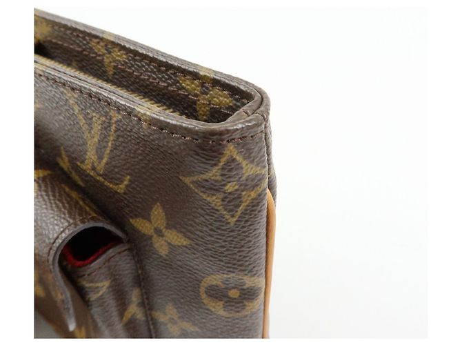Louis Vuitton Monogram Partition Pouch Wristlet Bag Brown M51901 - vista 10