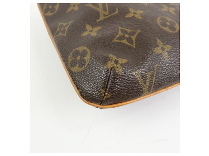 Louis Vuitton Monogram Partition Pouch Wristlet Bag Brown M51901 - vista 8