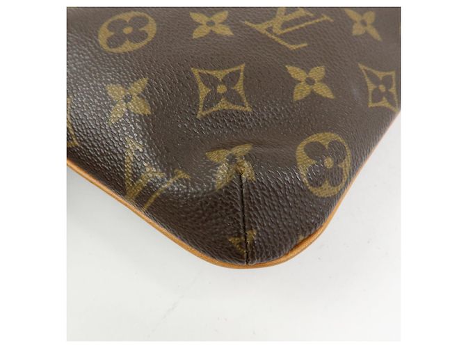 Louis Vuitton Monogram Partition Pouch Wristlet Bag Brown M51901 - vista 9