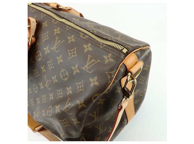 Louis Vuitton Monogram Keep All Bandouliere 55 Boston Bag M41414 - vista 19