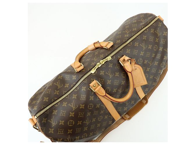 Louis Vuitton Monogram Keep All Bandouliere 55 Boston Bag M41414 - vista 20