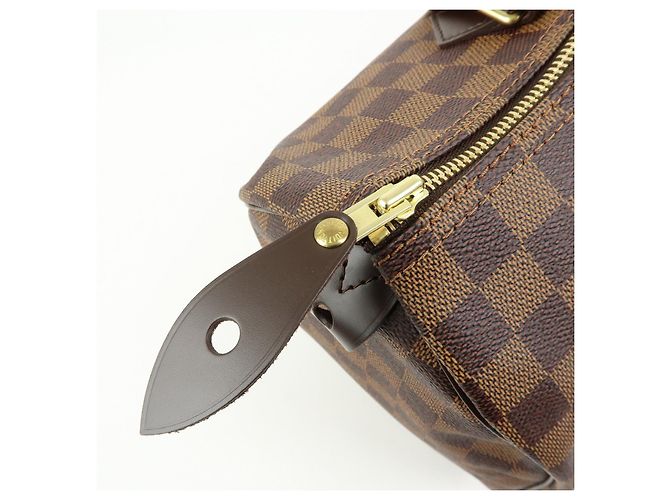 Louis Vuitton Damier Ebene Speedy 30 Boston Bag Hand Bag N41531 - vista 19