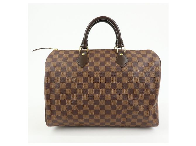 Louis Vuitton Damier Ebene Speedy 30 Boston Bag Hand Bag N41531 - vista 2
