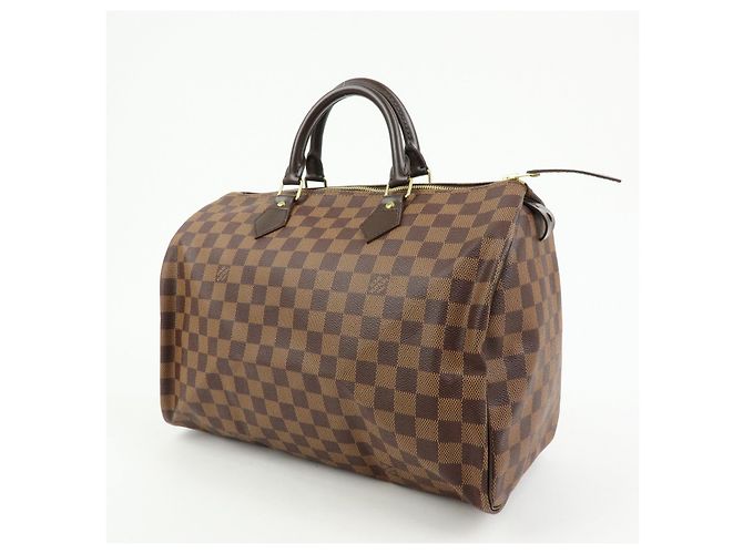 Louis Vuitton Damier Ebene Speedy 30 Boston Bag Hand Bag N41531 - vista 3