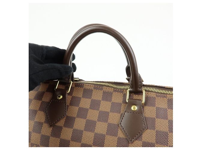 Louis Vuitton Damier Ebene Speedy 30 Boston Bag Hand Bag N41531 - vista 6