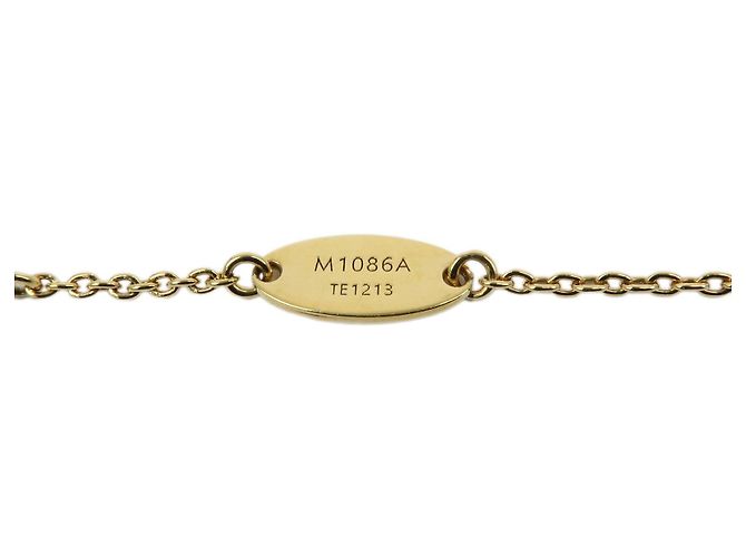 Bracciale Louis Vuitton LV Iconic Pearl in metallo e perle imitation M1086A - vista 8