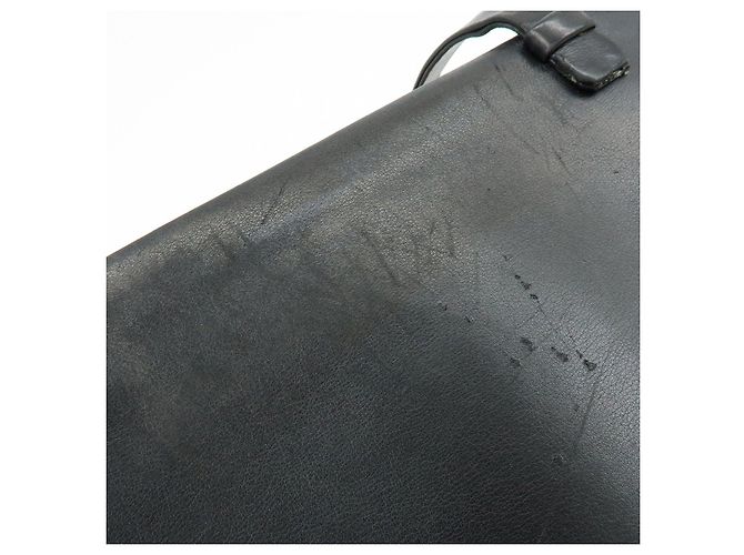 Bolso Tote CHANEL Logo de piel de becerro Bolso de hombro Bolso de mano Negro - vista 18