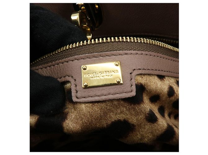 Borsa 2Way in pelle Dolce & Gabbana Borsa a mano Borsa a tracolla Marrone - vista 24