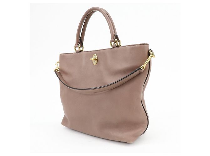 Borsa 2Way in pelle Dolce & Gabbana Borsa a mano Borsa a tracolla Marrone - vista 3