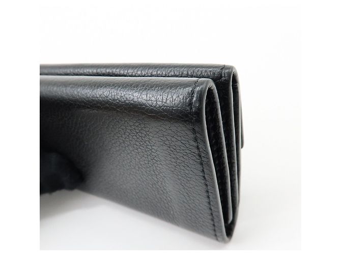 Louis Vuitton Portefeuille Lock Mini Leather Compact Wallet M63921 - vista 12
