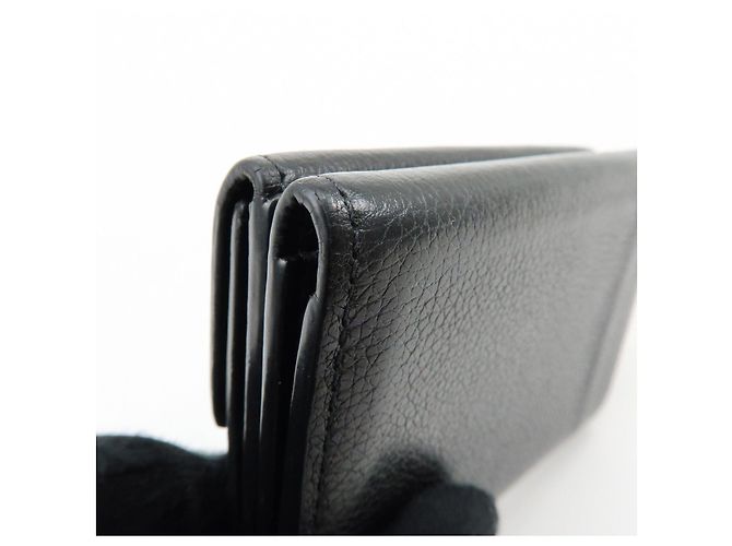 Louis Vuitton Portefeuille Lock Mini Leather Compact Wallet M63921 - vista 13