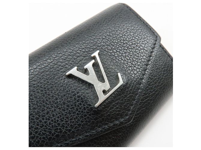 Louis Vuitton Portefeuille Lock Mini Leather Compact Wallet M63921 - vista 14