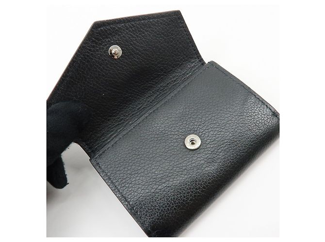 Louis Vuitton Portefeuille Lock Mini Leather Compact Wallet M63921 - vista 15