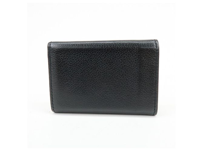 Louis Vuitton Portefeuille Lock Mini Leather Compact Wallet M63921 - vista 2
