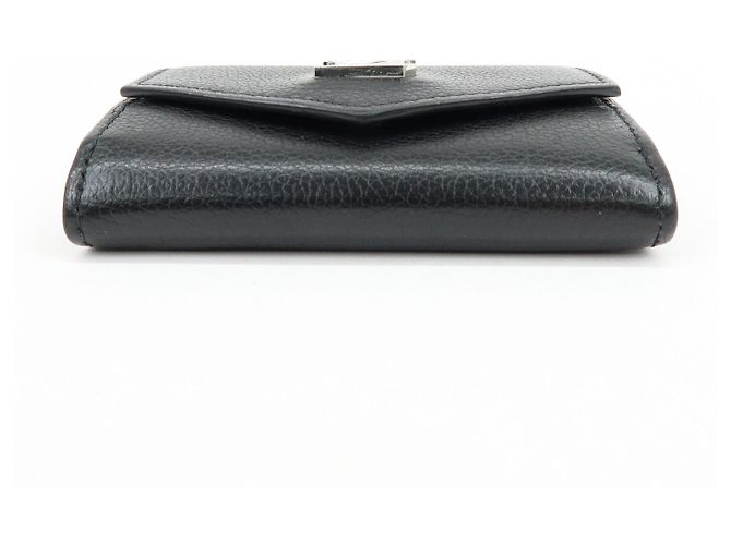Louis Vuitton Portefeuille Lock Mini Leather Compact Wallet M63921 - vista 5