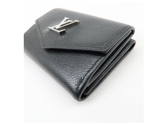 Louis Vuitton Portefeuille Lock Mini Leather Compact Wallet M63921 - vista 6