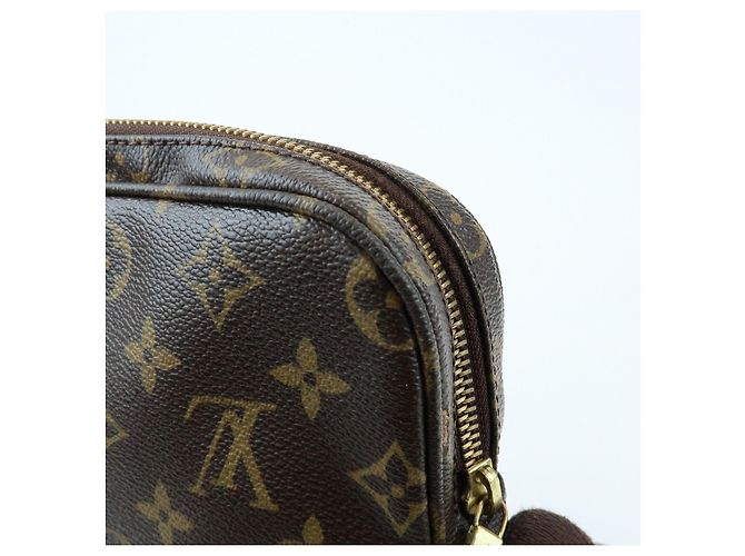Borsa a tracolla Louis Vuitton Monogram Trotteur Beaubourg Brown M97037 - vista 16