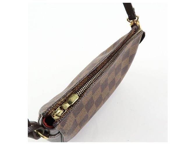 Louis Vuitton Damier Trousse Makeup Accessory Pouch Brown N51982 - vista 19