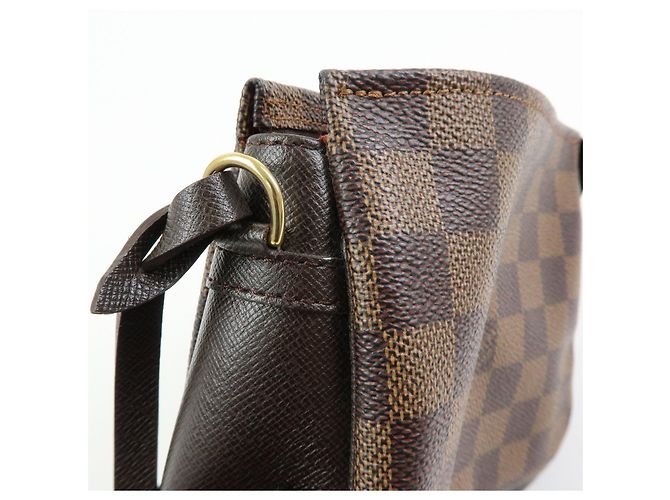 Louis Vuitton Damier Trousse Makeup Accessory Pouch Brown N51982 - vista 20