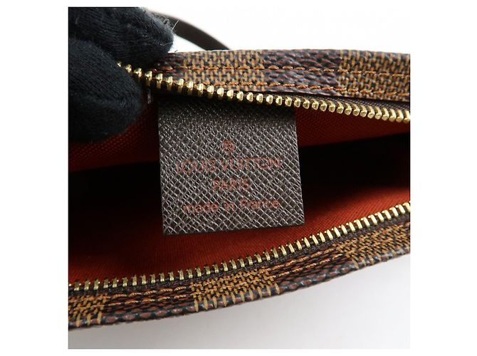 Louis Vuitton Damier Trousse Makeup Accessory Pouch Brown N51982 - vista 23
