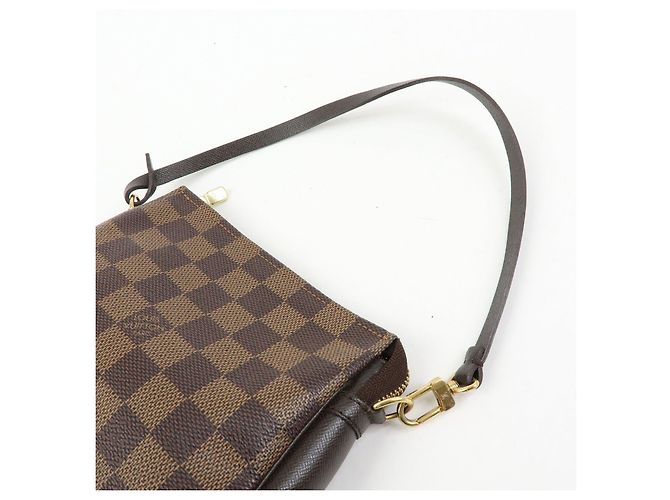 Louis Vuitton Damier Trousse Makeup Accessory Pouch Brown N51982 - vista 6