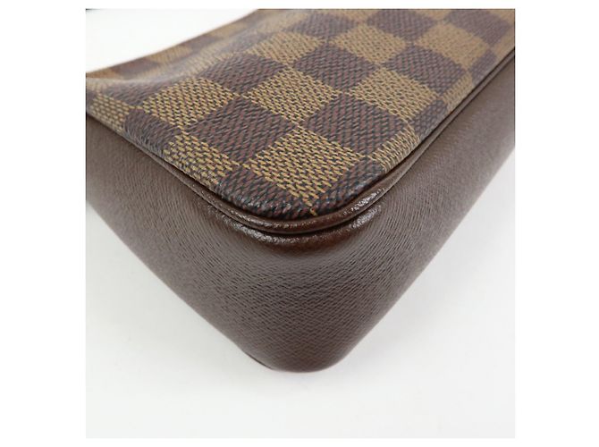 Louis Vuitton Damier Trousse Makeup Accessory Pouch Brown N51982 - vista 11