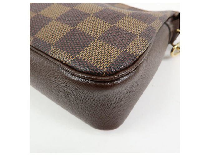 Louis Vuitton Damier Trousse Makeup Accessory Pouch Brown N51982 - vista 12