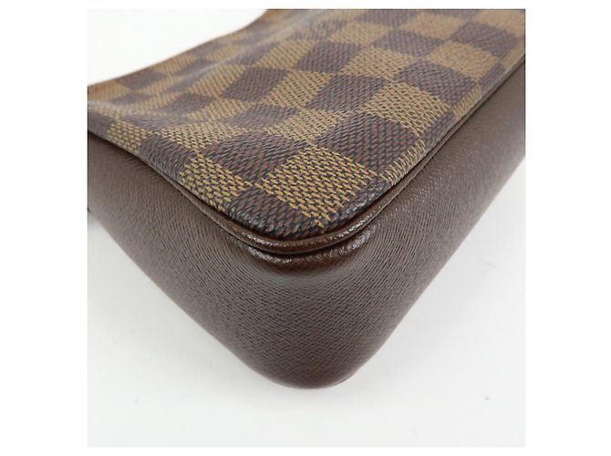 Louis Vuitton Damier Trousse Makeup Accessory Pouch Brown N51982 - vista 13