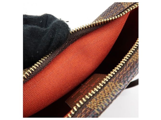 Louis Vuitton Damier Trousse Makeup Accessory Pouch Brown N51982 - vista 21
