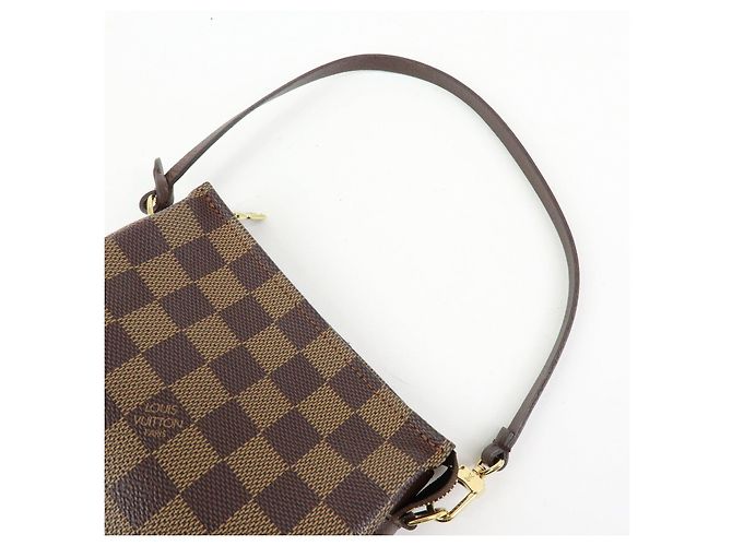 Louis Vuitton Damier Trousse Makeup Accessory Pouch Brown N51982 - vista 6