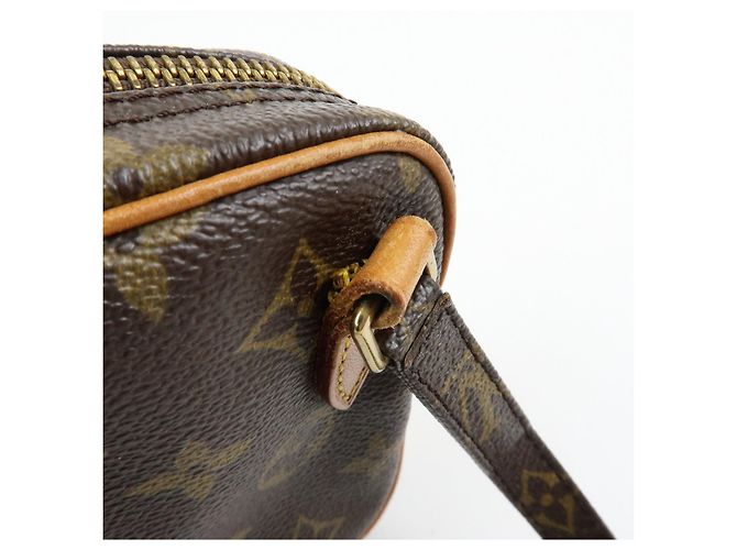 Borsa Louis Vuitton Monogram Pochette Marly Bandouliere Brown M51828 - vista 12