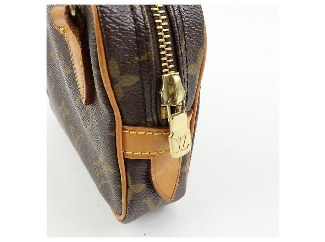 Borsa Louis Vuitton Monogram Pochette Marly Bandouliere Brown M51828 - vista 20