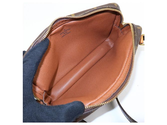 Borsa Louis Vuitton Monogram Pochette Marly Bandouliere Brown M51828 - vista 22
