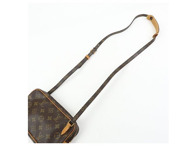 Borsa Louis Vuitton Monogram Pochette Marly Bandouliere Brown M51828 - vista 6