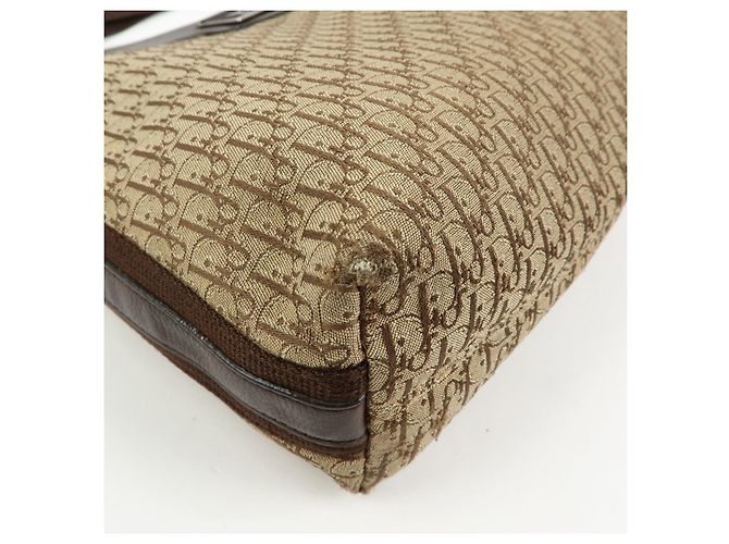 Borsa a tracolla Christian Dior Street Chic Trotter Canvas Leather - vista 11
