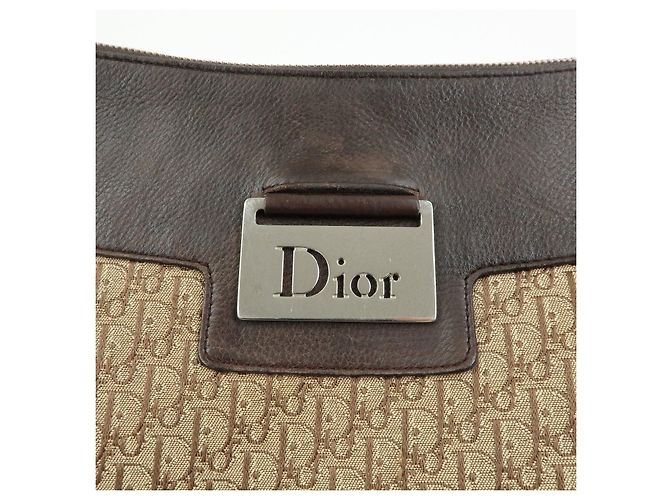 Borsa a tracolla Christian Dior Street Chic Trotter Canvas Leather - vista 14