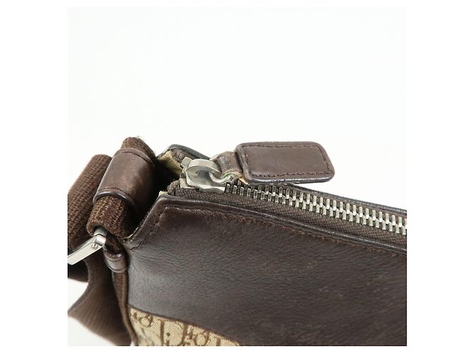 Borsa a tracolla Christian Dior Street Chic Trotter Canvas Leather - vista 18