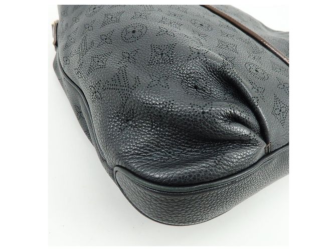 Louis Vuitton Monogram Mahina Selene MM 2Way Hand Bag Noir M93987 - vista 16