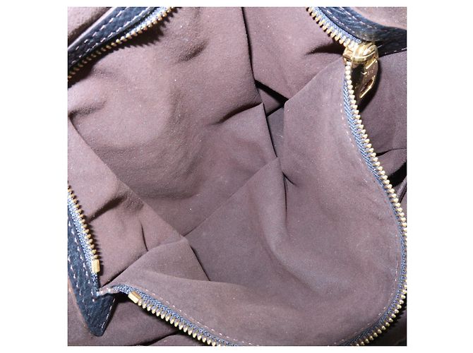 Louis Vuitton Monogram Mahina Selene MM 2Way Hand Bag Noir M93987 - vista 22