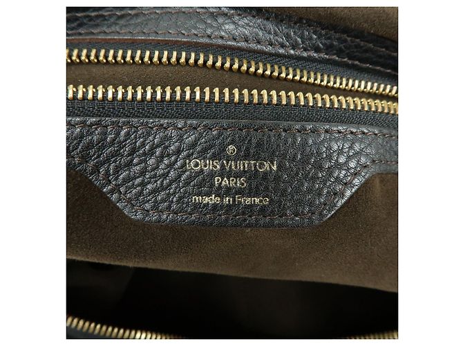Louis Vuitton Monogram Mahina Selene MM 2Way Hand Bag Noir M93987 - vista 23