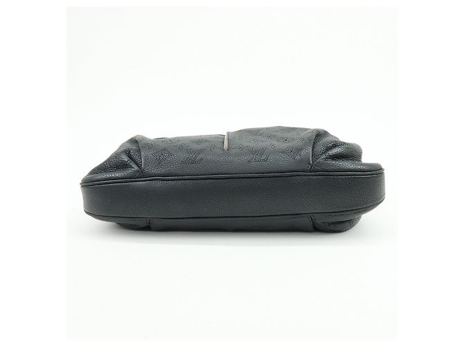 Louis Vuitton Monogram Mahina Selene MM 2Way Hand Bag Noir M93987 - vista 5
