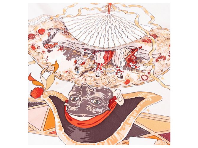 Hermès Foulard Hermes Carre 90 Mon Ami Pierrot - vista 7