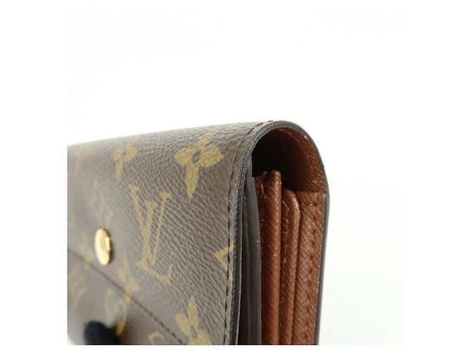Louis Vuitton Monogram Portefeuille Alexandra Wallet Brown M60047 - vista 11