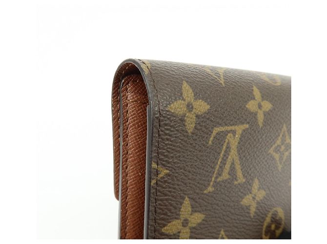 Louis Vuitton Monogram Portefeuille Alexandra Wallet Brown M60047 - vista 12