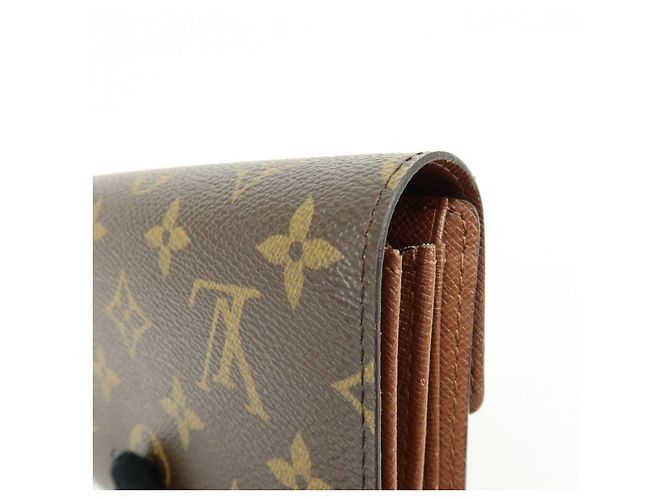 Louis Vuitton Monogram Portefeuille Alexandra Wallet Brown M60047 - vista 13